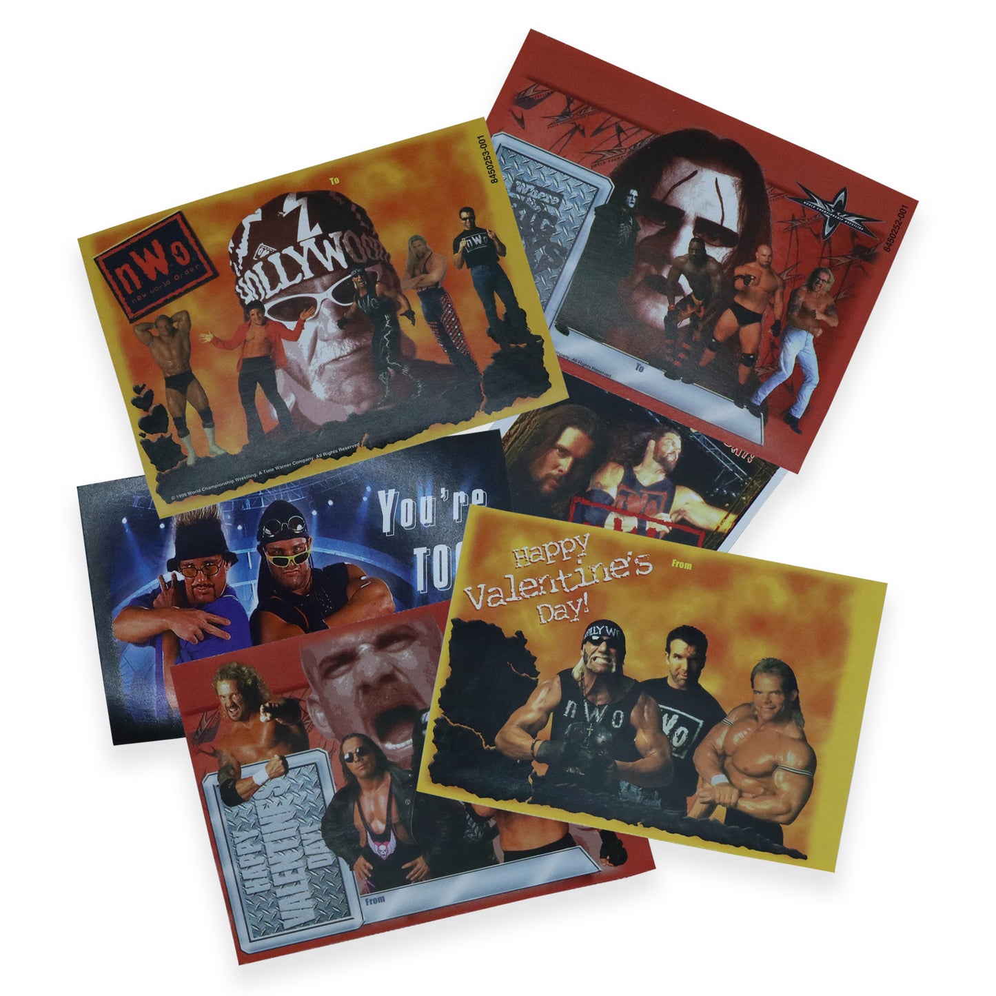 Wrestling Valentine's Day Vintage Cards