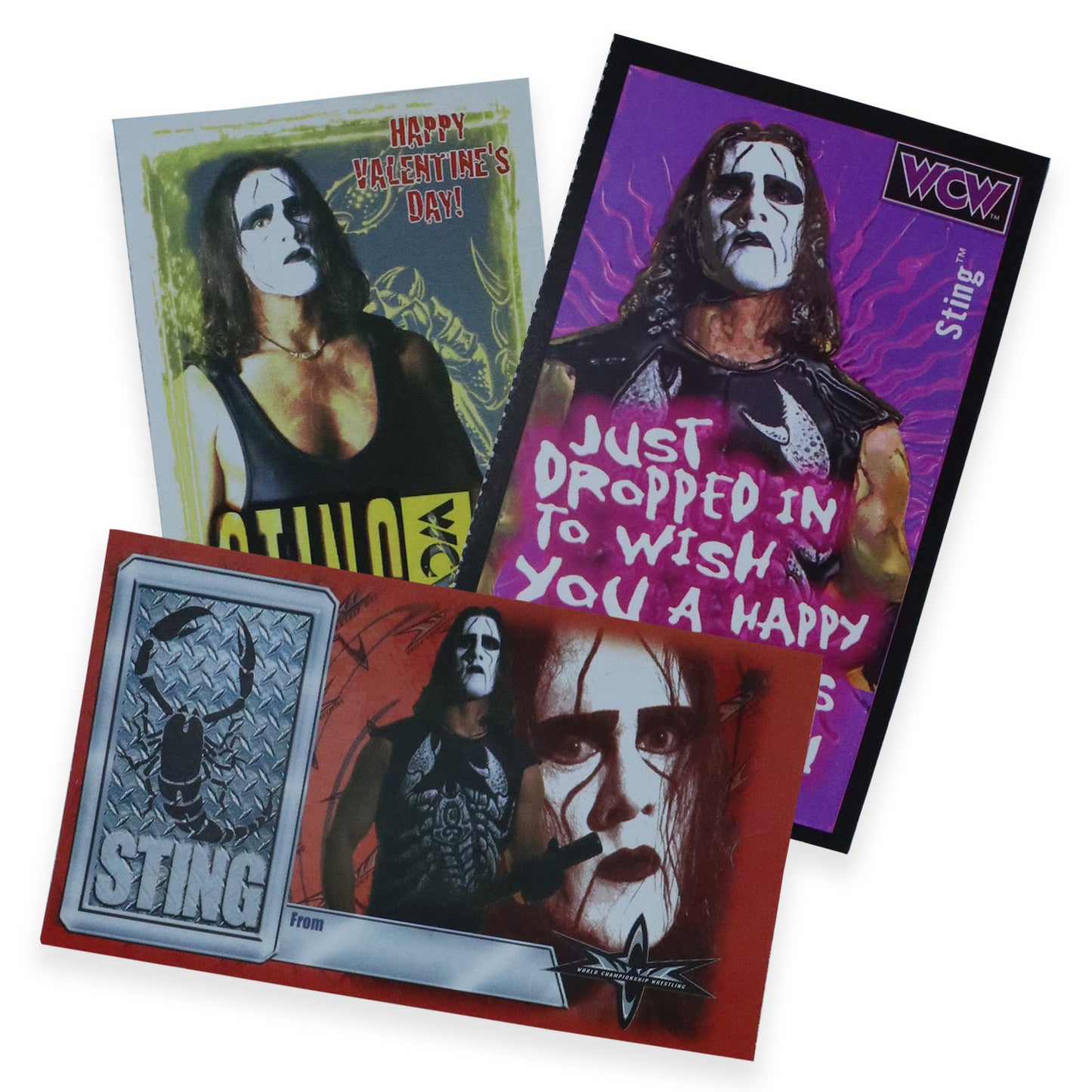 Wrestling Valentine's Day Vintage Cards