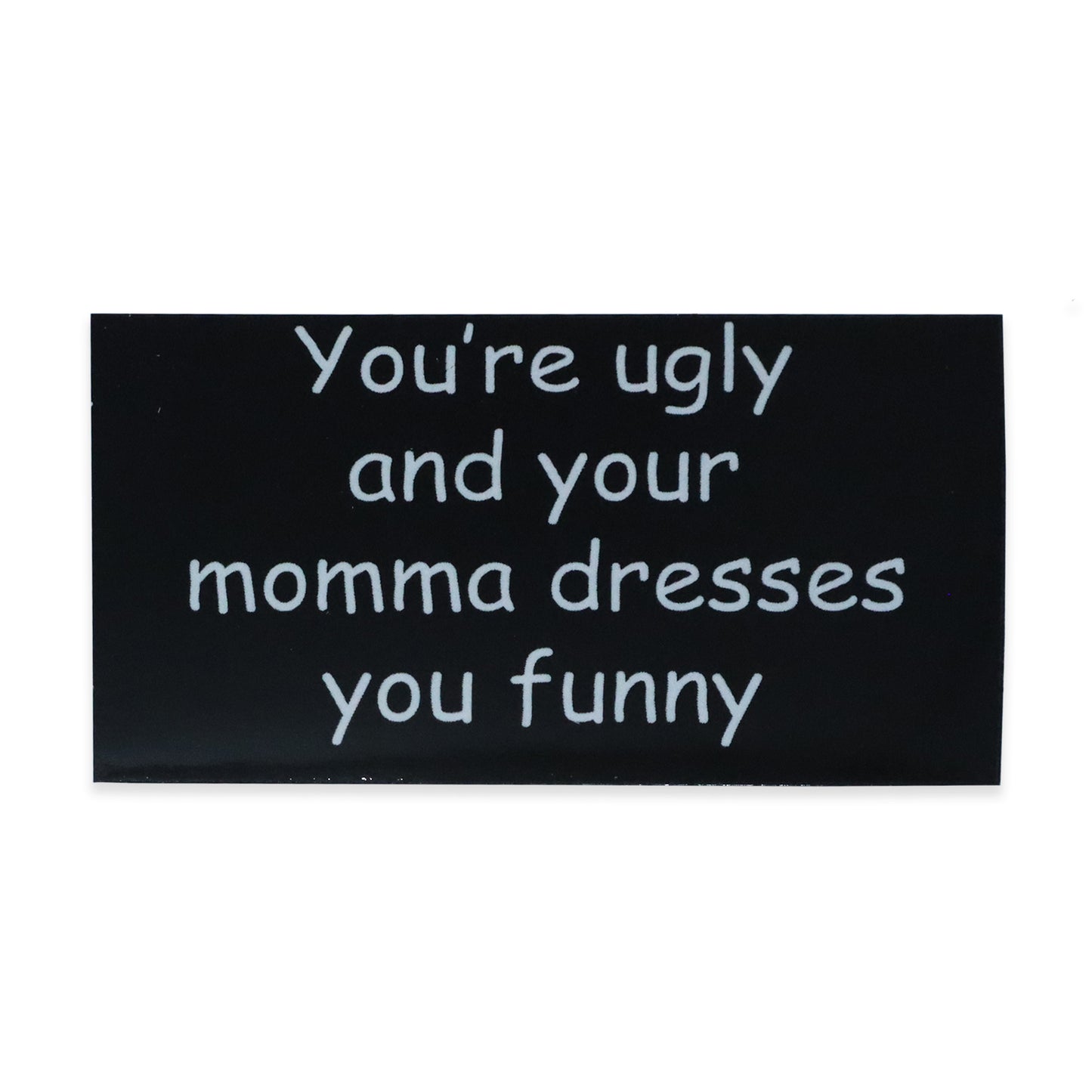 Comic Sans Stupid Vintage Sticker