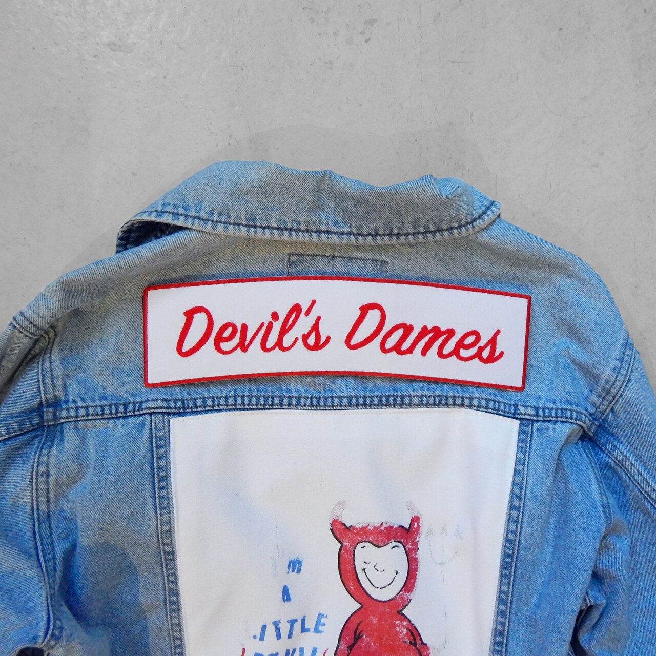 Devil's Dames Back Patch