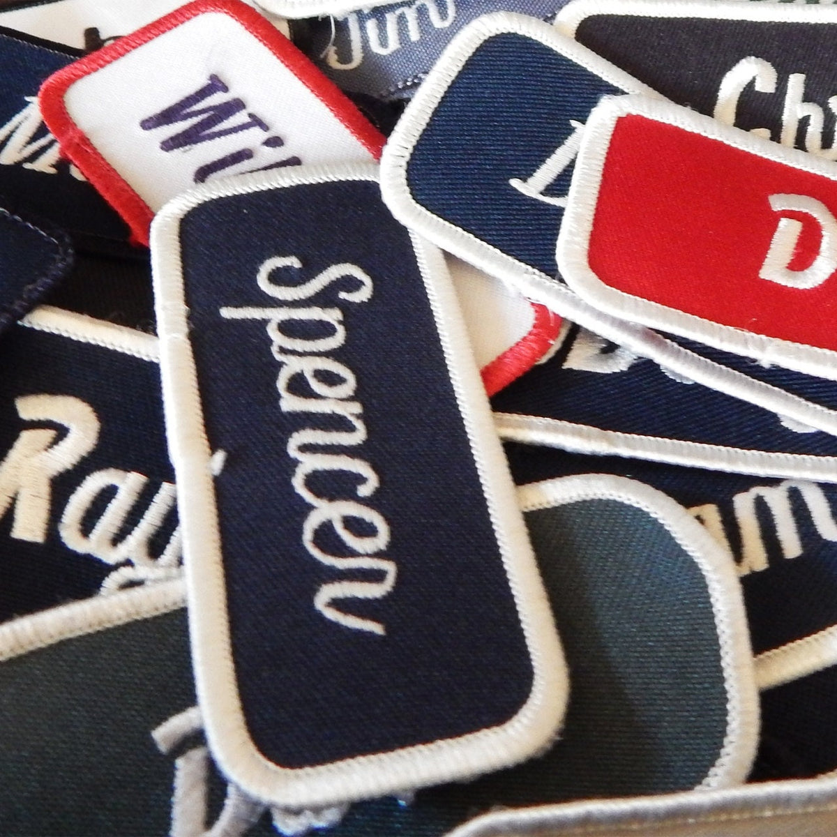 Vintage Assorted Name Patches – Hungry Ghost Press