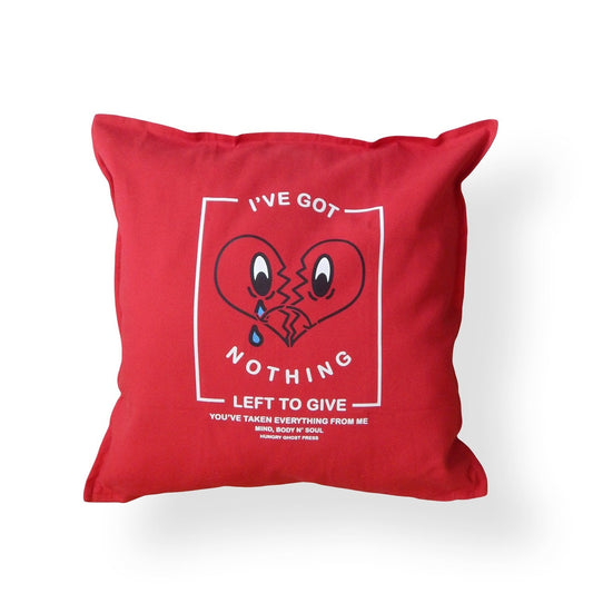 Nothing Left to Give Pillow