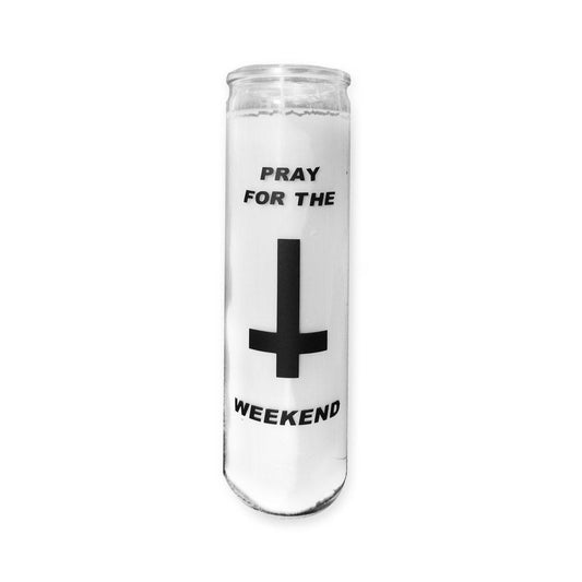 Pray for the Weekend Candle