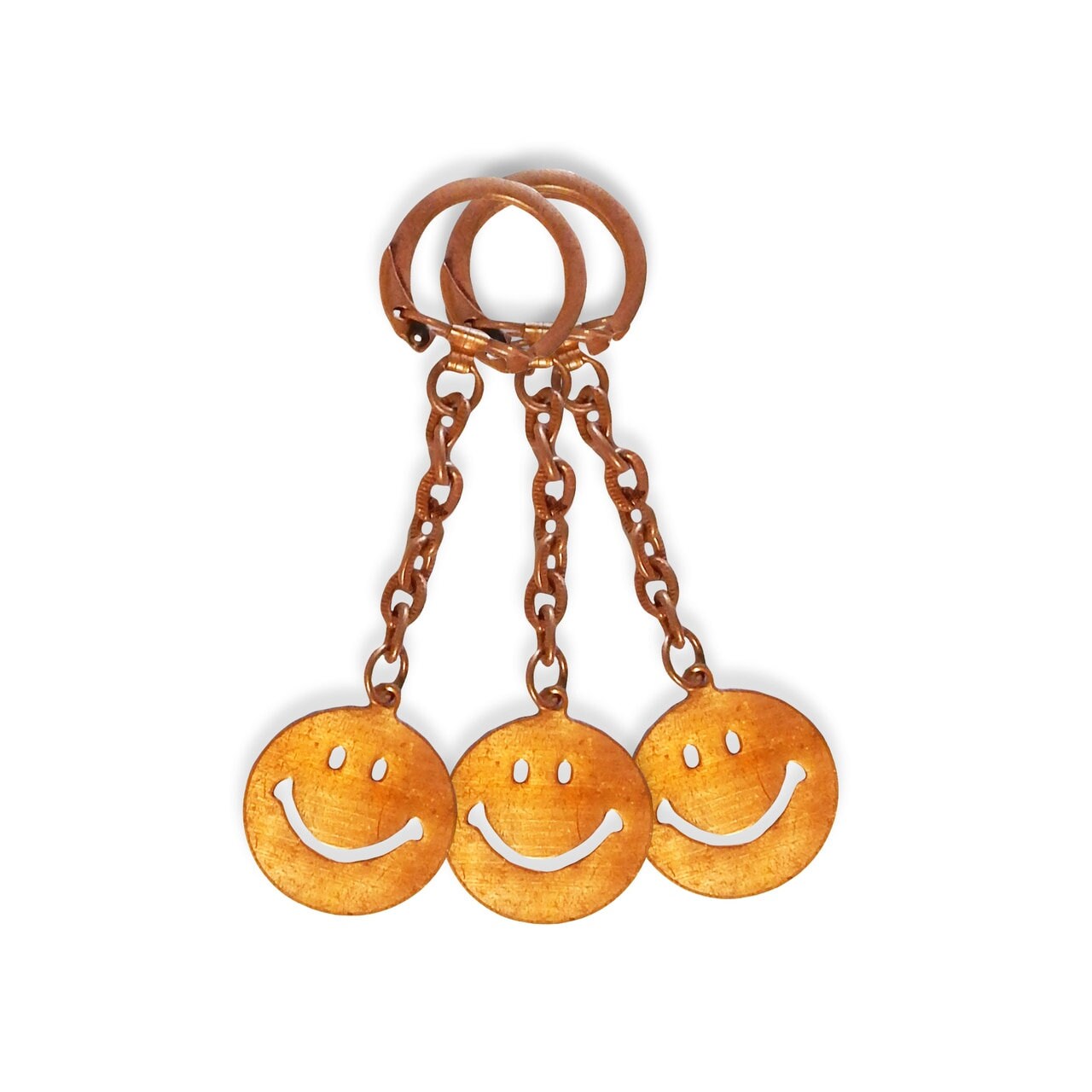 Smiley Vintage Keychain