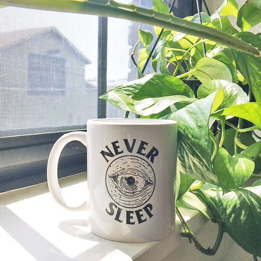 Never Sleep Mug