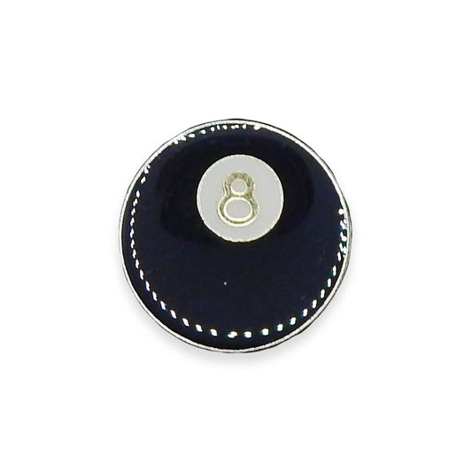 8 Ball Vintage Pin