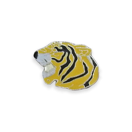 Vintage Tiger Head Profile Pin