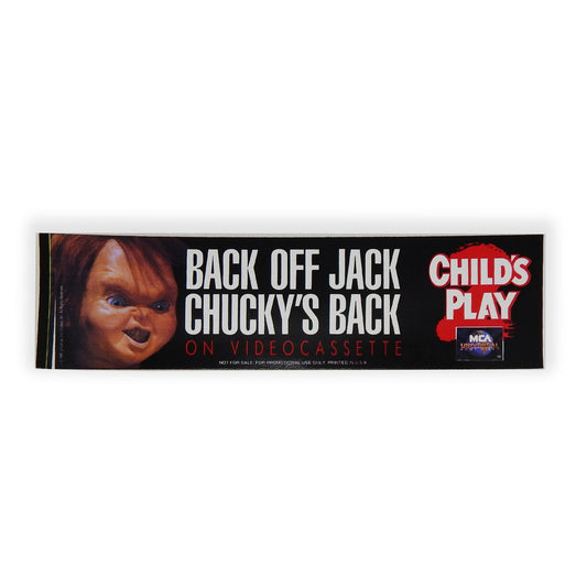 Vintage Child's Play Bumper Sticker