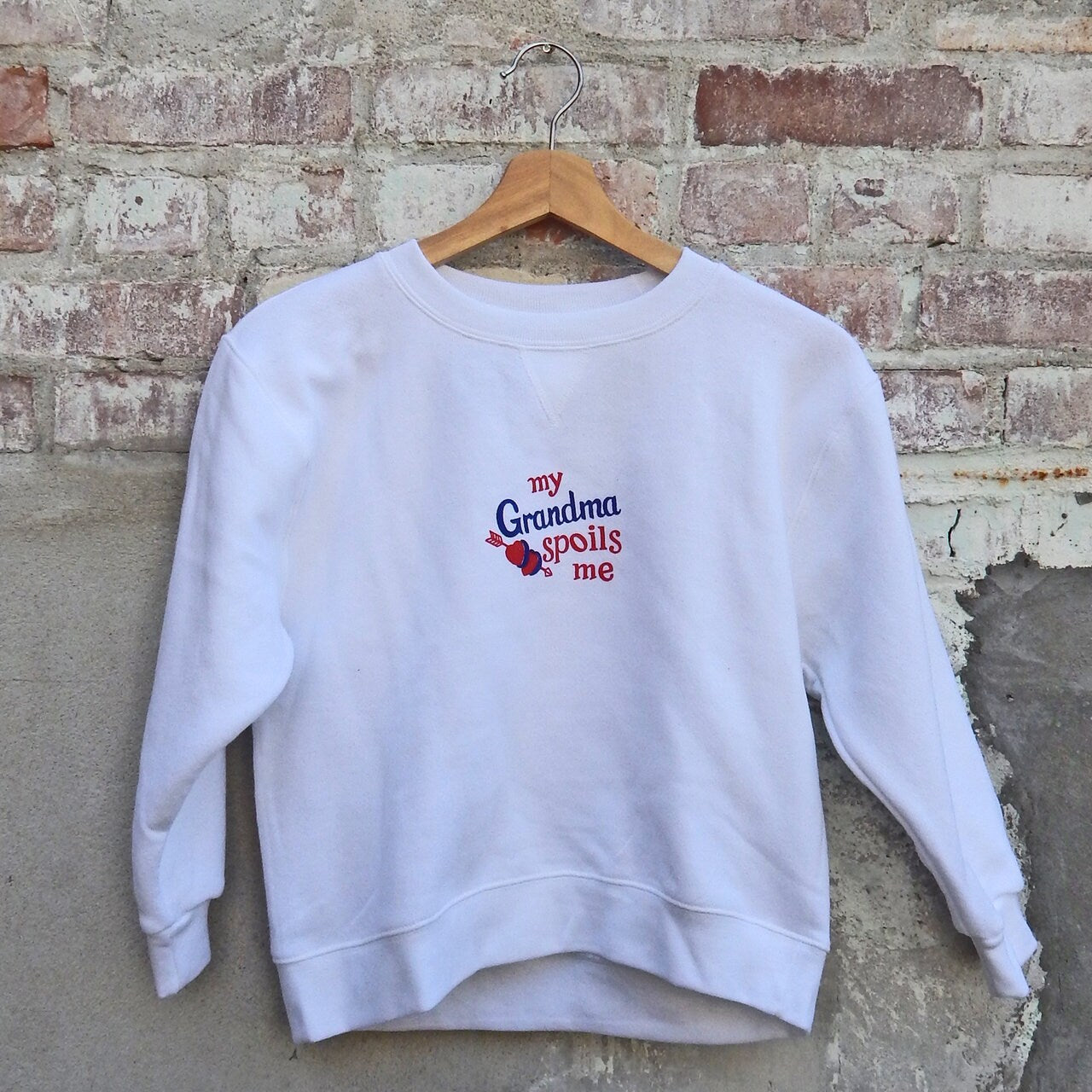 Spoil Me Vintage One Off Sweatshirt (YS)