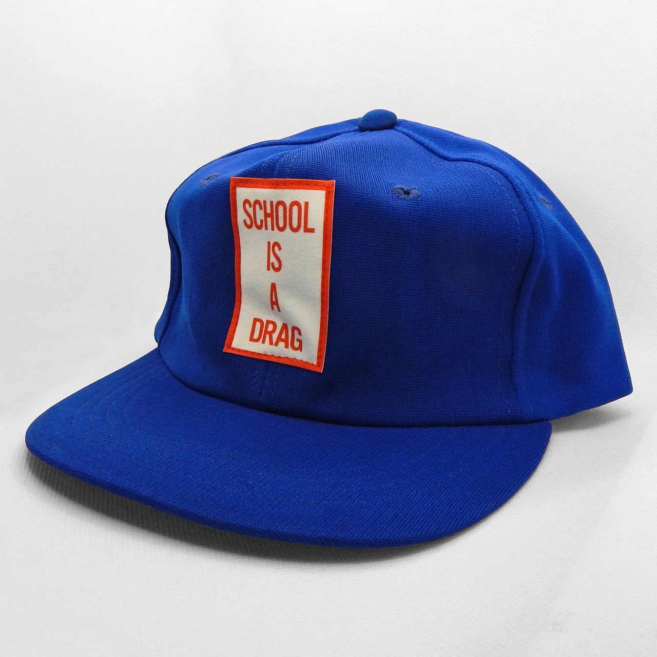 School is a Drag Vintage Snapback Hat