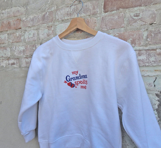 Spoil Me Vintage One Off Sweatshirt (YS)