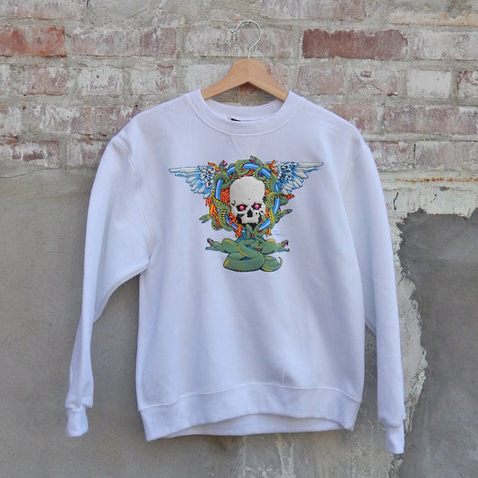 Skull Angel One Off Sweatshirt (YL)