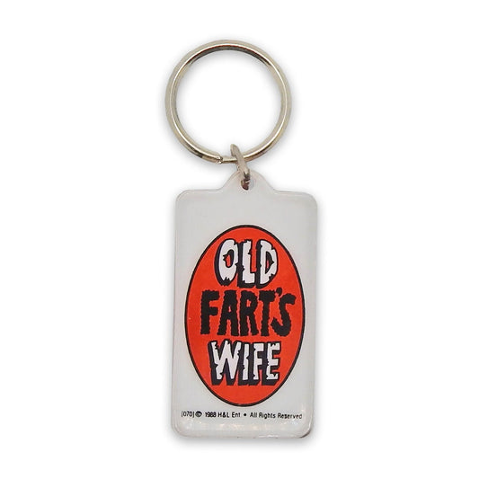 Old Fart's Wife Vintage Keychain