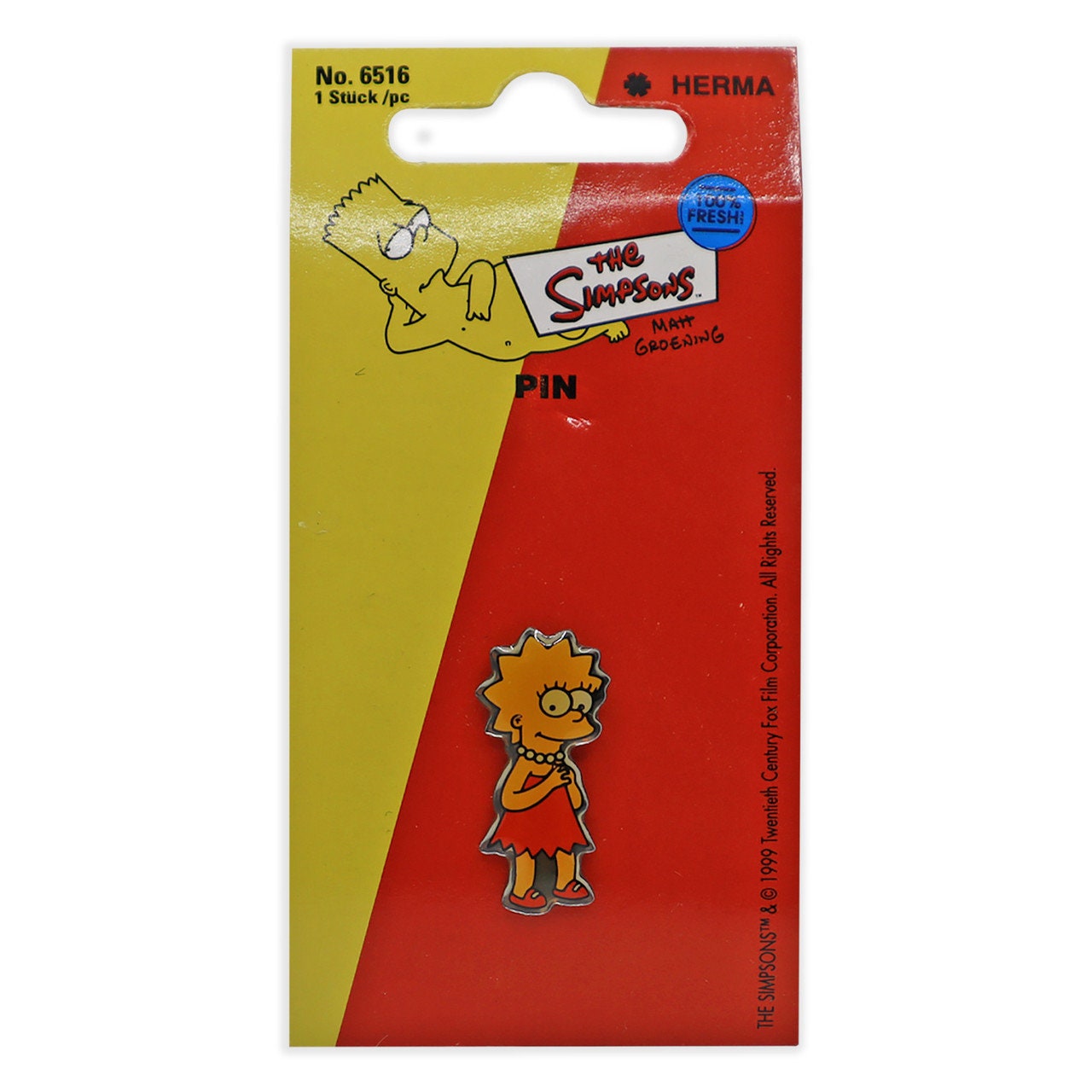 The Simpsons Vintage Mini 1999 Pins