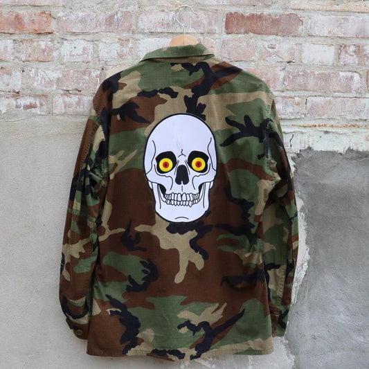 Vintage One Off Cranium Camo Jacket