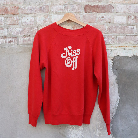 Vintage One Off Kiss Off Sweatshirt