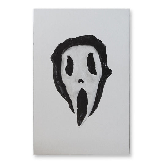 Scream Face 1 Large Print Made By Eddie Mellow