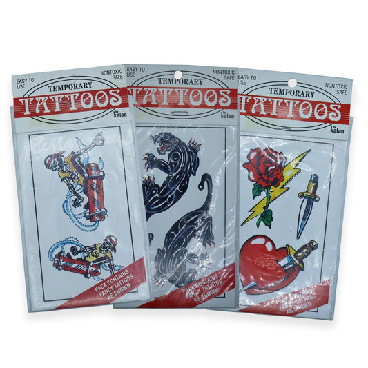 Vintage Kalan Temporary Tattoos