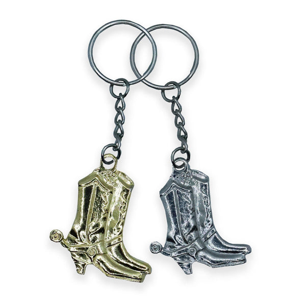 Cowboy Boots Keyring