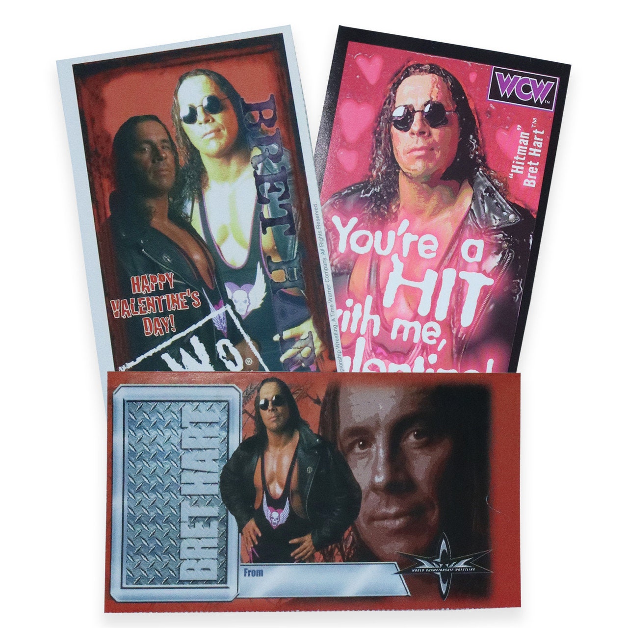 Vintage Wrestling Valentine's Day Cards