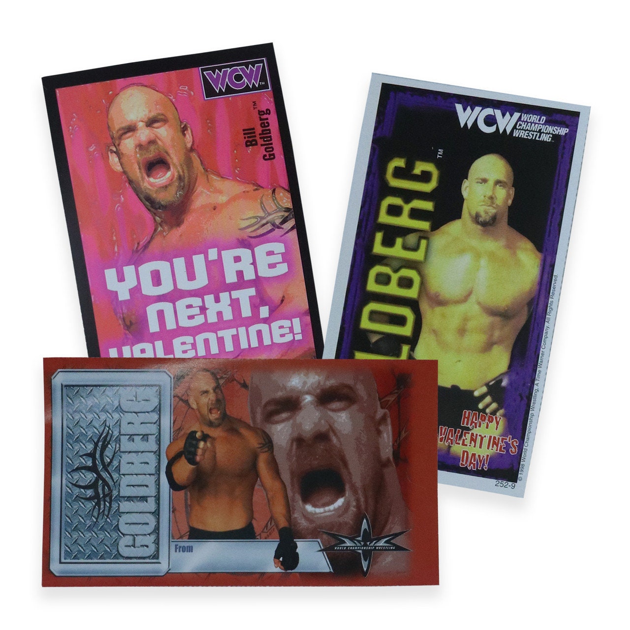 Vintage Wrestling Valentine's Day Cards