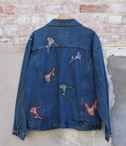 Vintage One Off Knives Denim Jacket