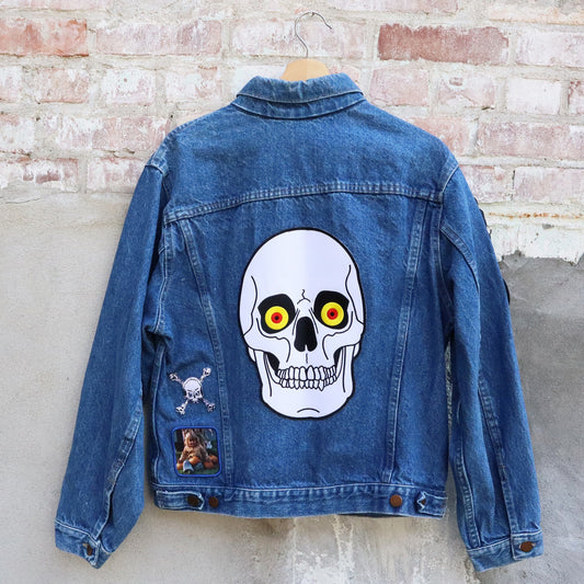 The Horrors One Off Vintage Denim Jacket