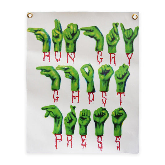 Sign From Beyond the Grave Print Made By Violet Bordin