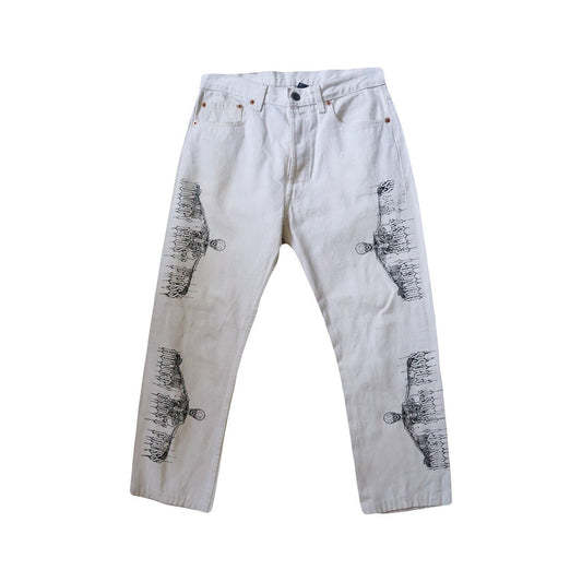 Vintage One Off Decomposed Denim