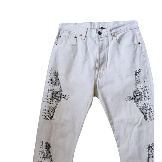Decomposed One Off Revived Denim Jeans