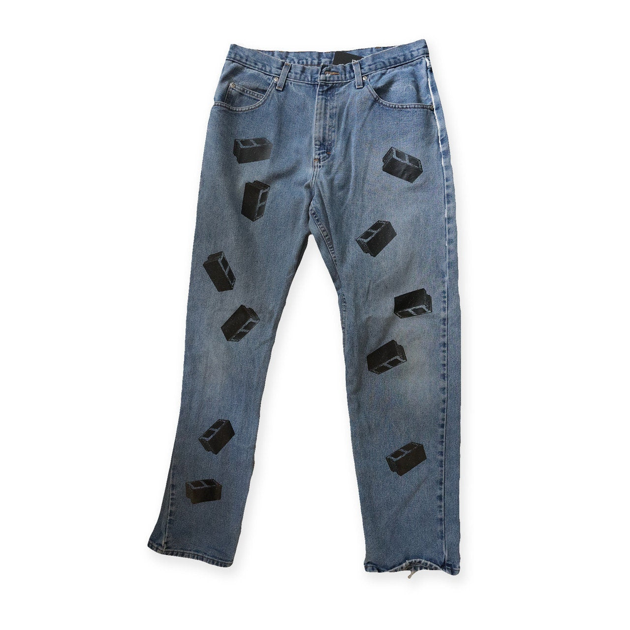 Vintage One Off Block Denim