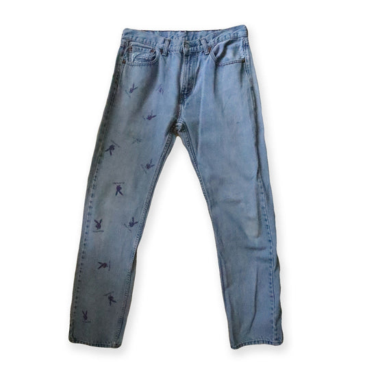 Vintage One Off Playgirl Denim