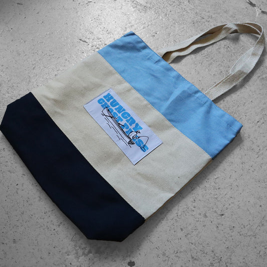 Gone Fishing Tri-Color Heavyweight Tote