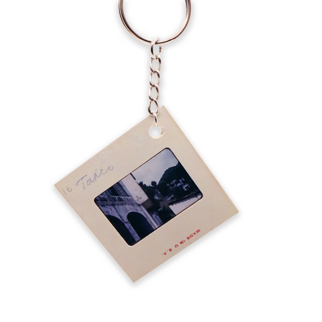 Vintage Film Slide Keychain