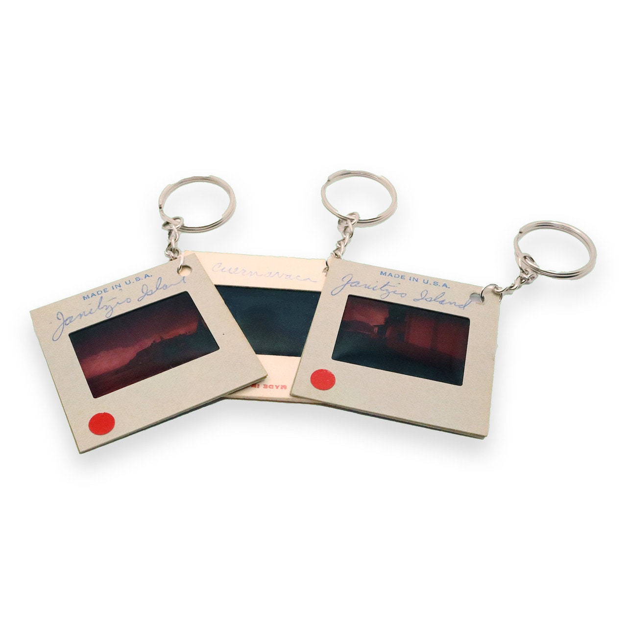 Vintage Film Slide Keychain