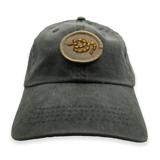 Vintage King Snake Patch Dad Cap
