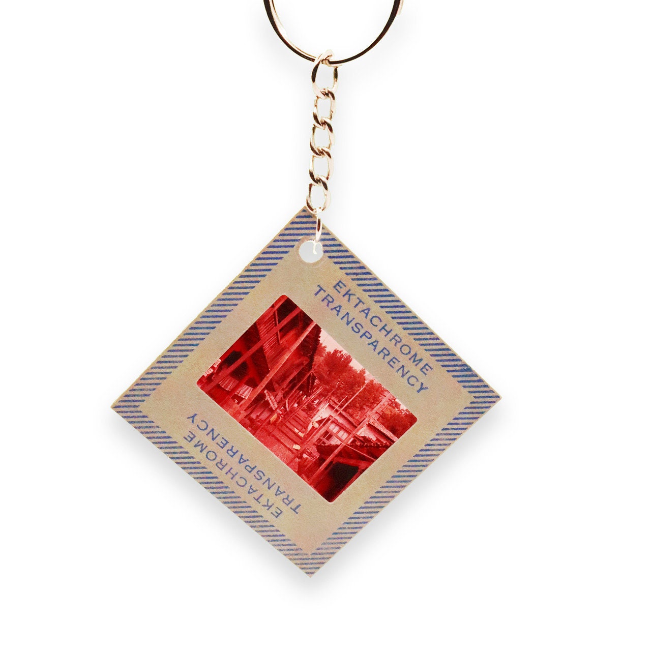 Vintage Film Slide Keychain