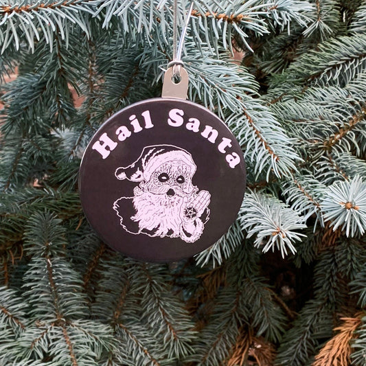 Hail Santa Ornament