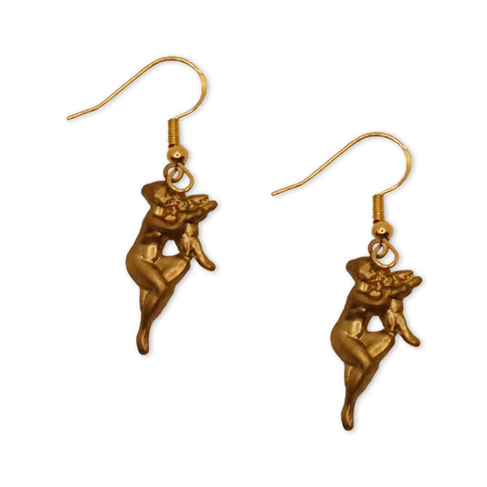 True Love Vintage Cherub Earrings