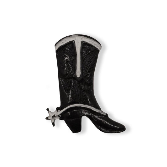 Rodeo Dancing Vintage Cowboy Boot Pin