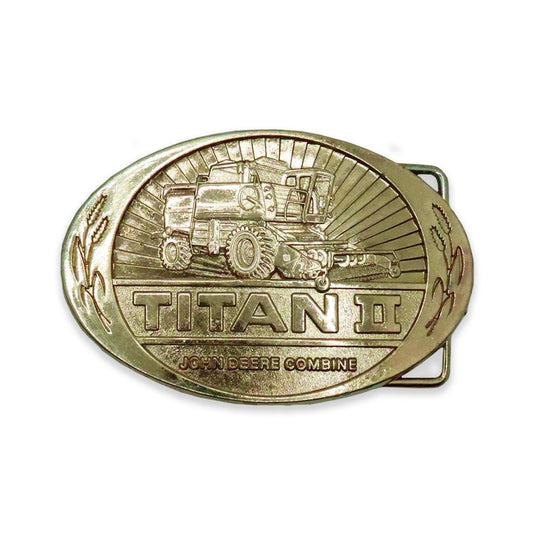John Deere Titan II Vintage Belt Buckle