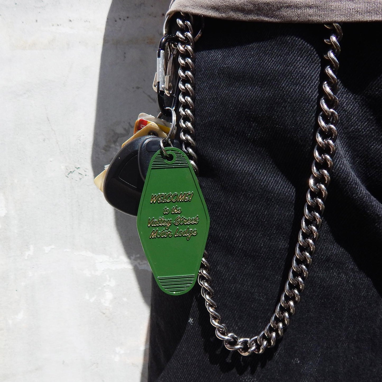 Room 69 Valley Street Motor Lodge Keychain
