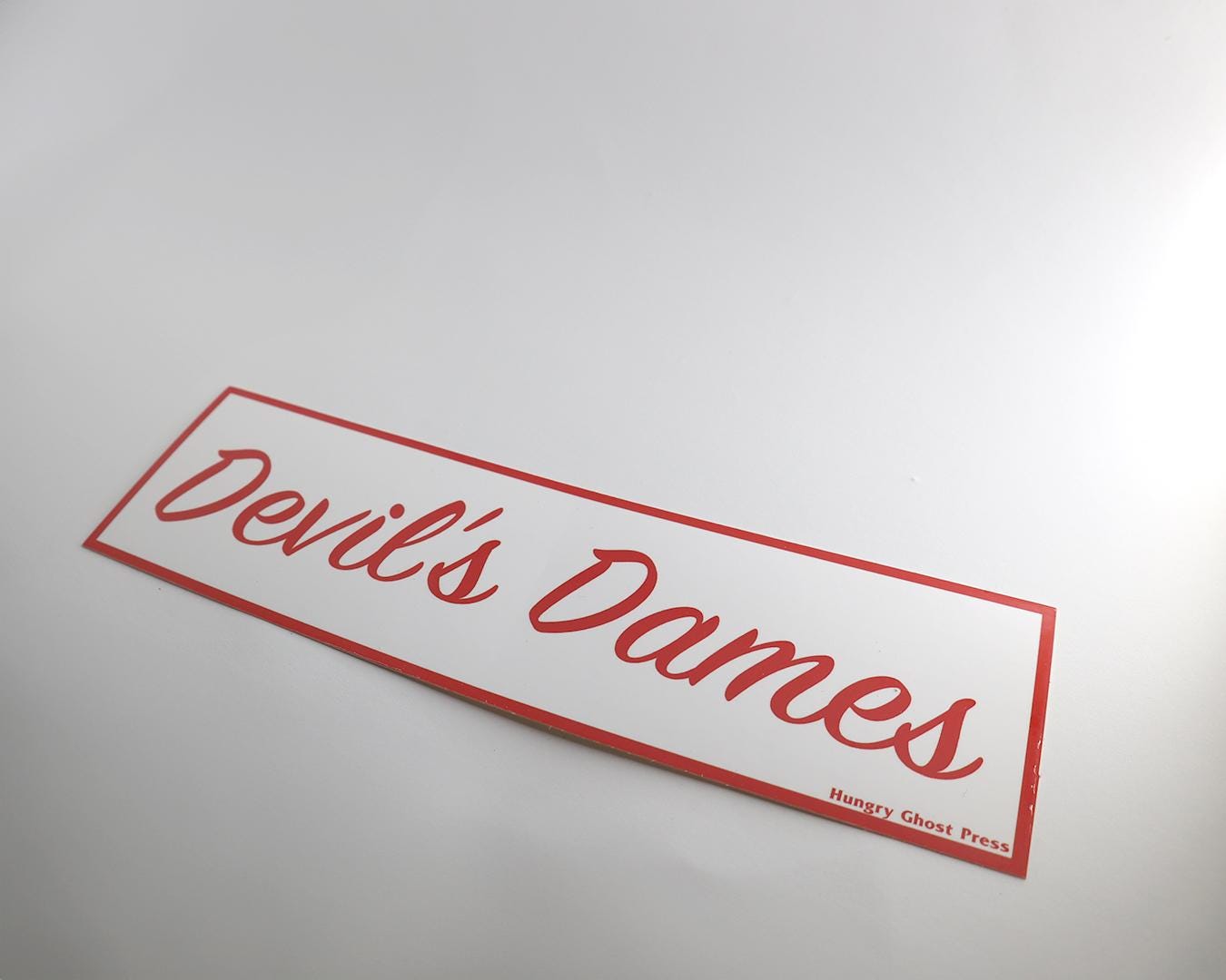 Devil's Dames Bumper Sticker