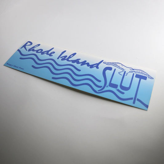 RI Slut Bumper Sticker