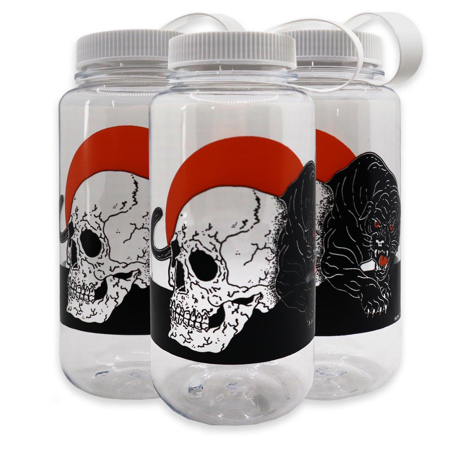 Death at Daybreak Panther Water Bottle