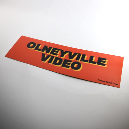 Olneyville Video Bumper Sticker