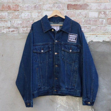 Vintage One Off City Life Denim Jacket