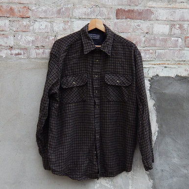 Vintage David Taylor Plaid Button Up