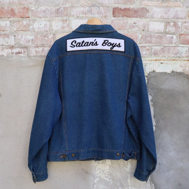 Vintage One Off Satan's Denim Jacket
