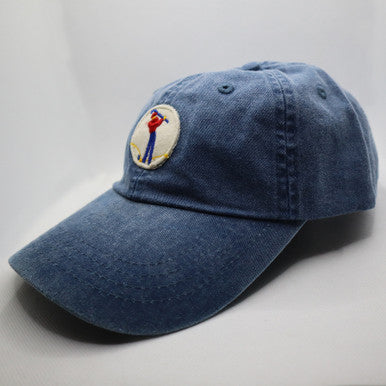 Vintage 9 Holes Patch Dad Cap